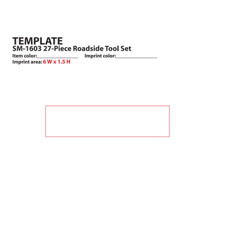 27-Piece Roadside Tool Set